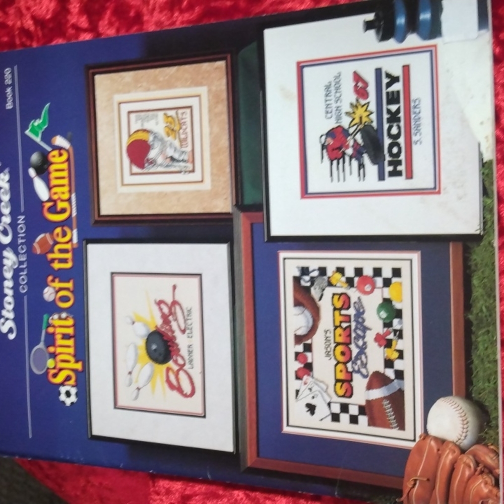 Spirit of the Game cross stitch pattern collection ( 2 available)